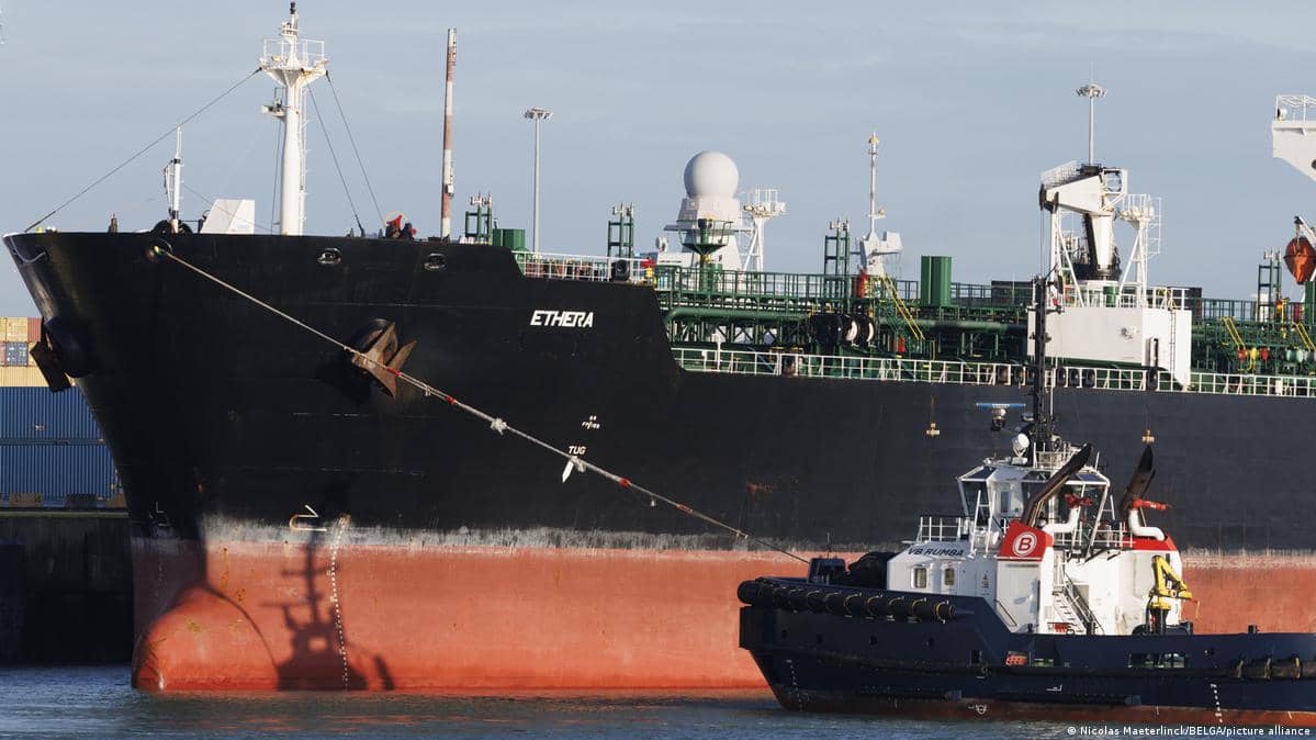 Belgium sets €10m bail for seized Russian tanker