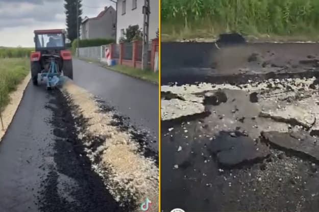 Інцидент із трактором у Польщі