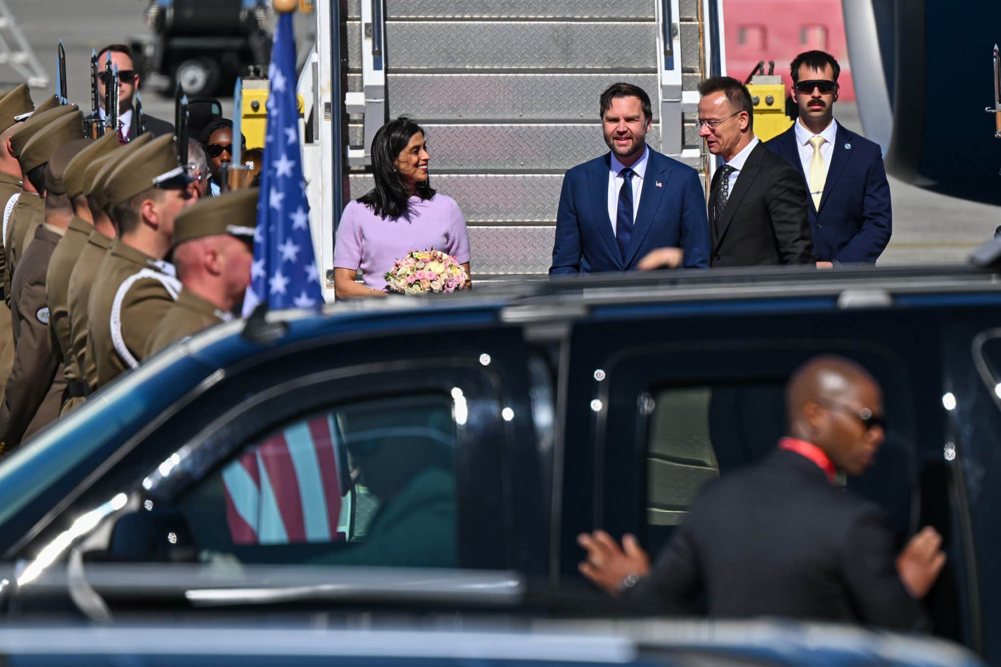 Віцепрезидент США прибув до Будапешта