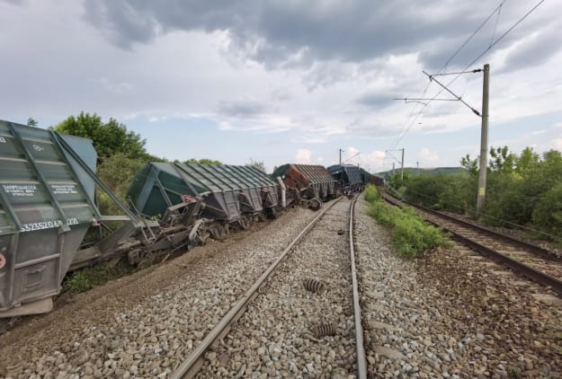 Аварія на залізниці в Румунії
