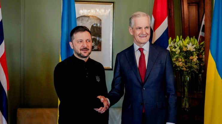 Zelenskyy's office reveals details of his plans while in Norway and Italy on 15 April