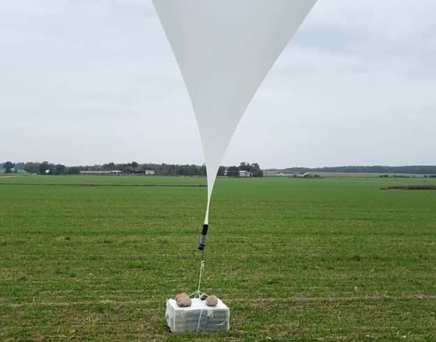 In Lithuania, the number of balloons with smuggling with Belarus has increased sharply