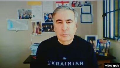 Saakashvili asks Zelenskyy to grant him status of prisoner in Russia's war against Ukraine