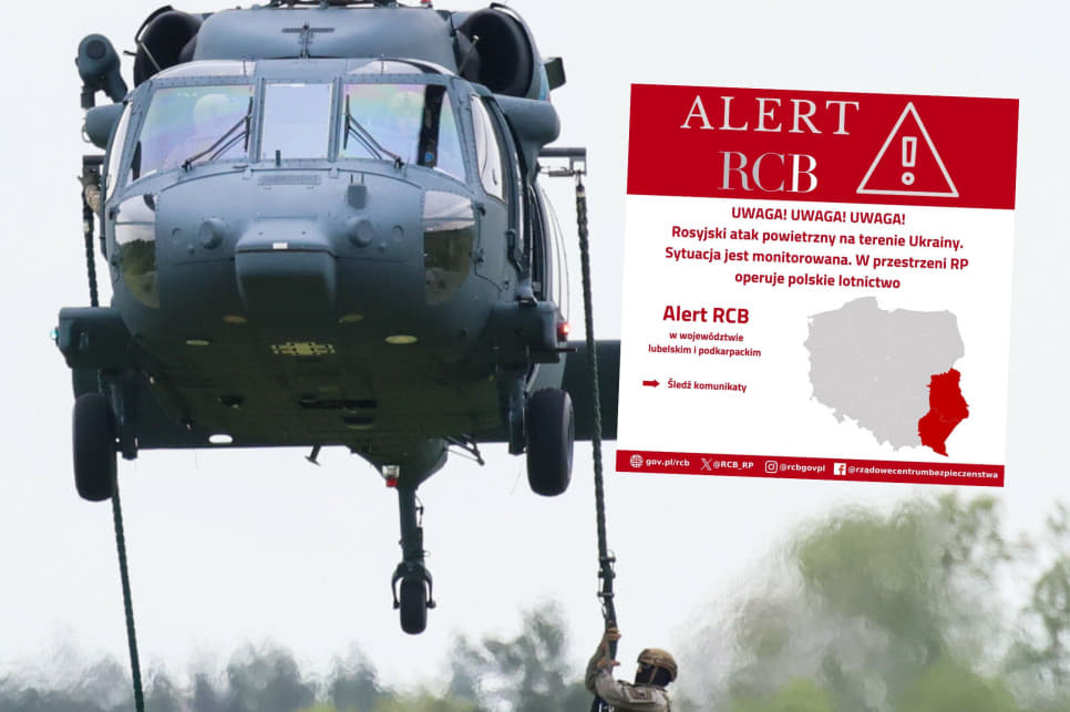У Польщі застосували авіацію через дронову атаку РФ на заході України