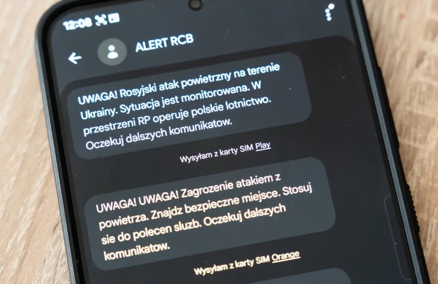 У Польщі повідомлення про повітряну загрозу помилково надіслали не в те воєводство У Польщі повідомлення про повітряну загрозу помилково надіслали не в те воєводство