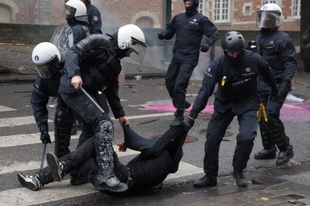Протест у Брюсселі