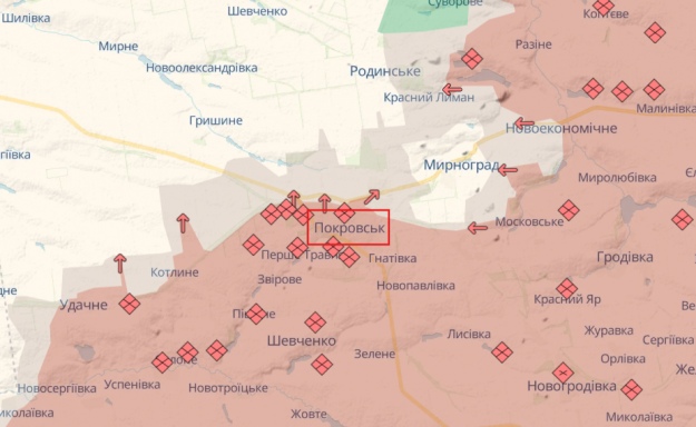 Карта: DeepState Карта: DeepState