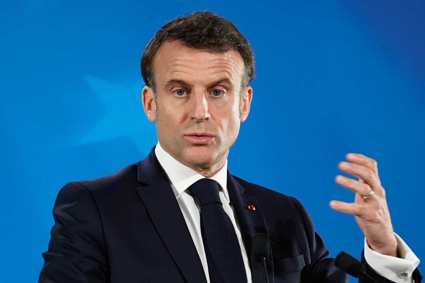 Macron angered US officials with statements about sending troops to ...