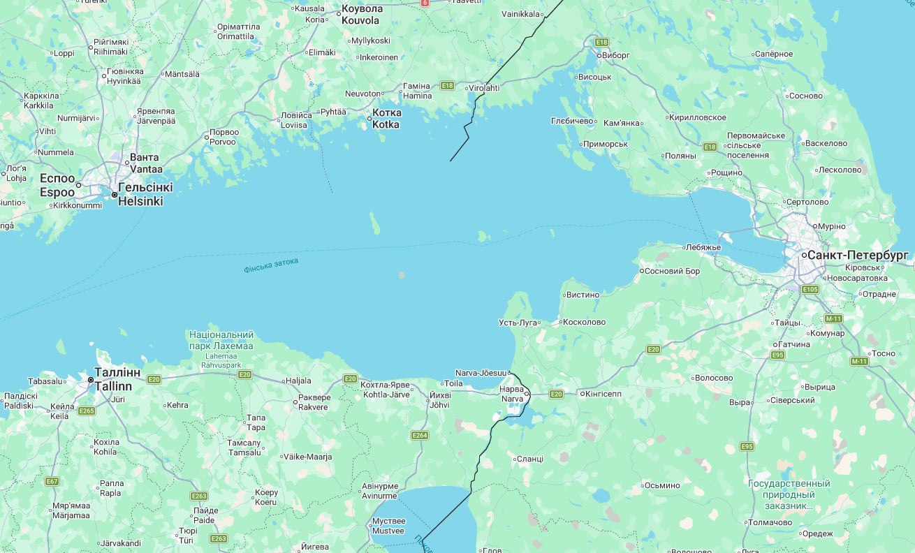 Фінляндія тимчасово обмежувала рух у небі й на морі над частиною Фінської затоки