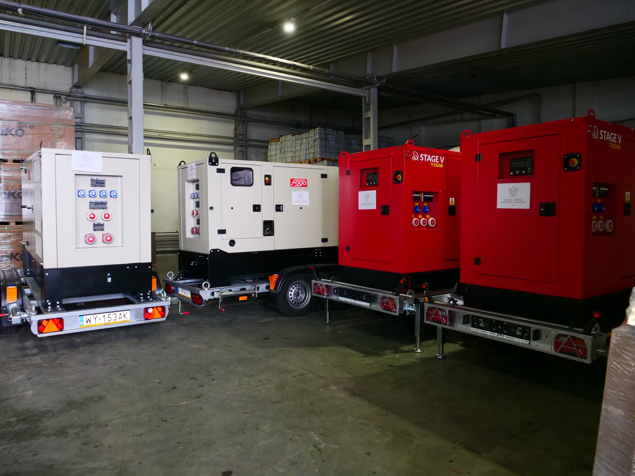 First batch of generators pledged by Poland arrived in Kyiv