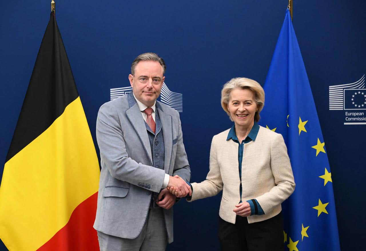 Von der Leyen to urge Belgian PM to back Ukraine loan plan
