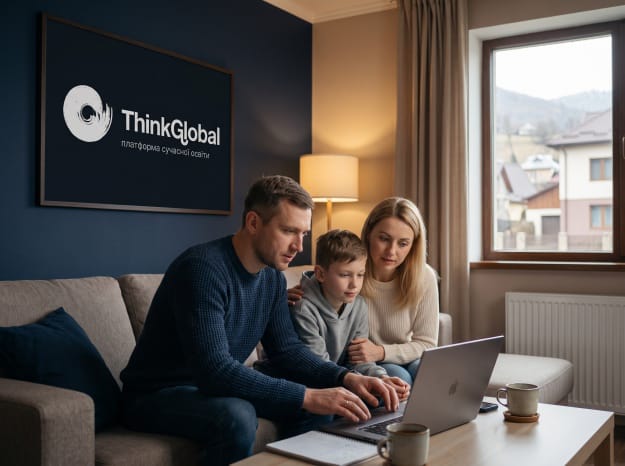 Українська онлайн школа ThinkGlobal запускає ШІ-консультанта і застосунок для батьків у ЄС