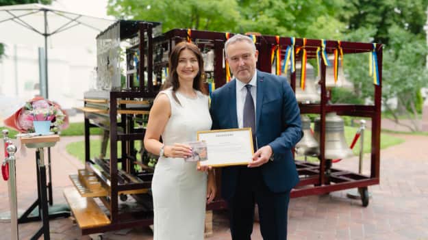 Світлана Магнушко – СЕО Doberman Group та Надзвичайний і Повноважний Посол Королівства Бельгія в Україні Люк Якобс Світлана Магнушко – СЕО Doberman Group та Надзвичайний і Повноважний Посол Королівства Бельгія в Україні Люк Якобс