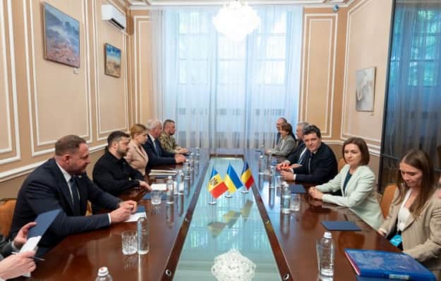 Presidents of Ukraine, Romania and Moldova were first met in trilateral format