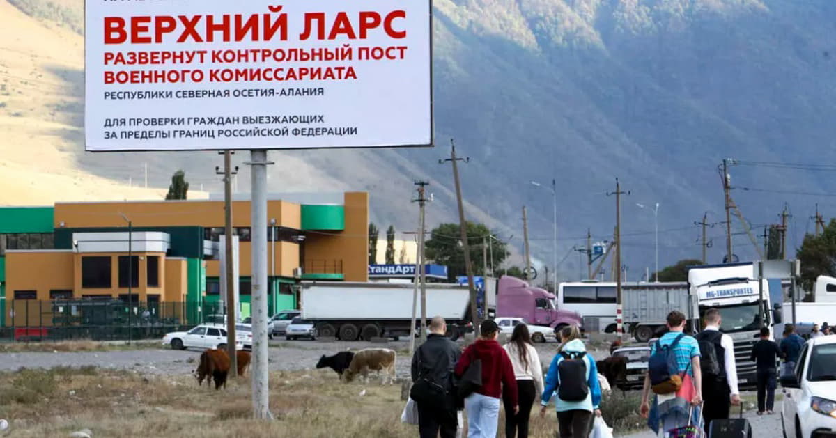 Як росіяни втікають з Росії і чому це створює загрози для Грузії