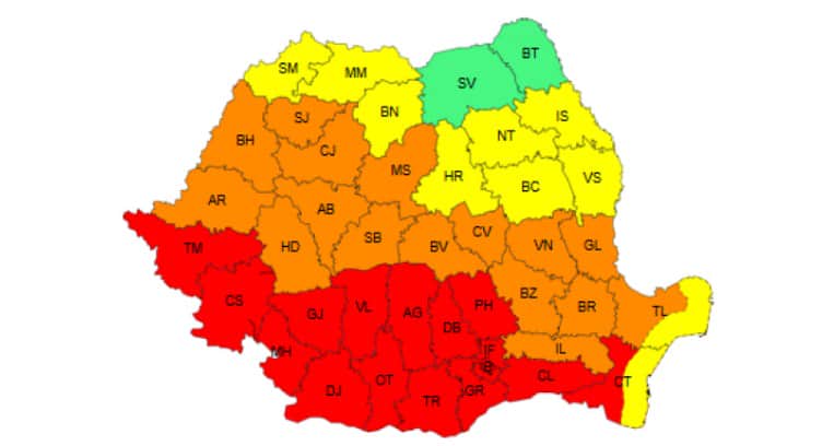 Romunijo zajela izjemna vročina s temperaturami do 43°C