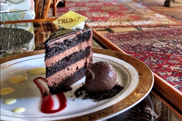 Фото з публікації Telegraph про минуле використання торту 