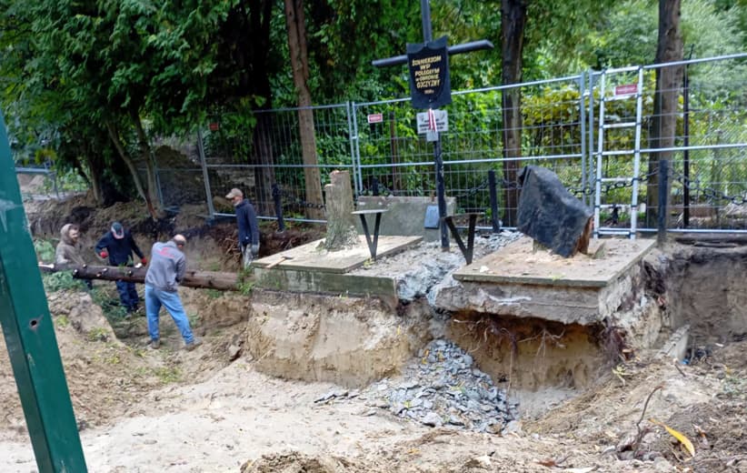 У Львові ексгумували останки 130 солдатів Війська Польського та Вермахту