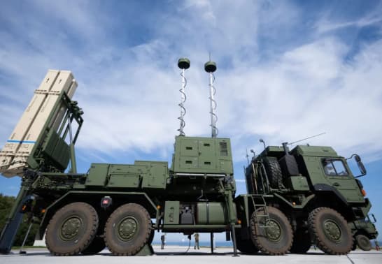 Україна отримала від Німеччини пускову установку ЗРК IRIS-T