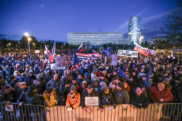 Протест у Братиславі