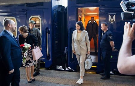 Тихановська прибула з першим візитом до Києва та зустрінеться із Зеленським