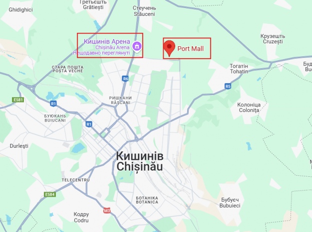 Скриншот: Google maps