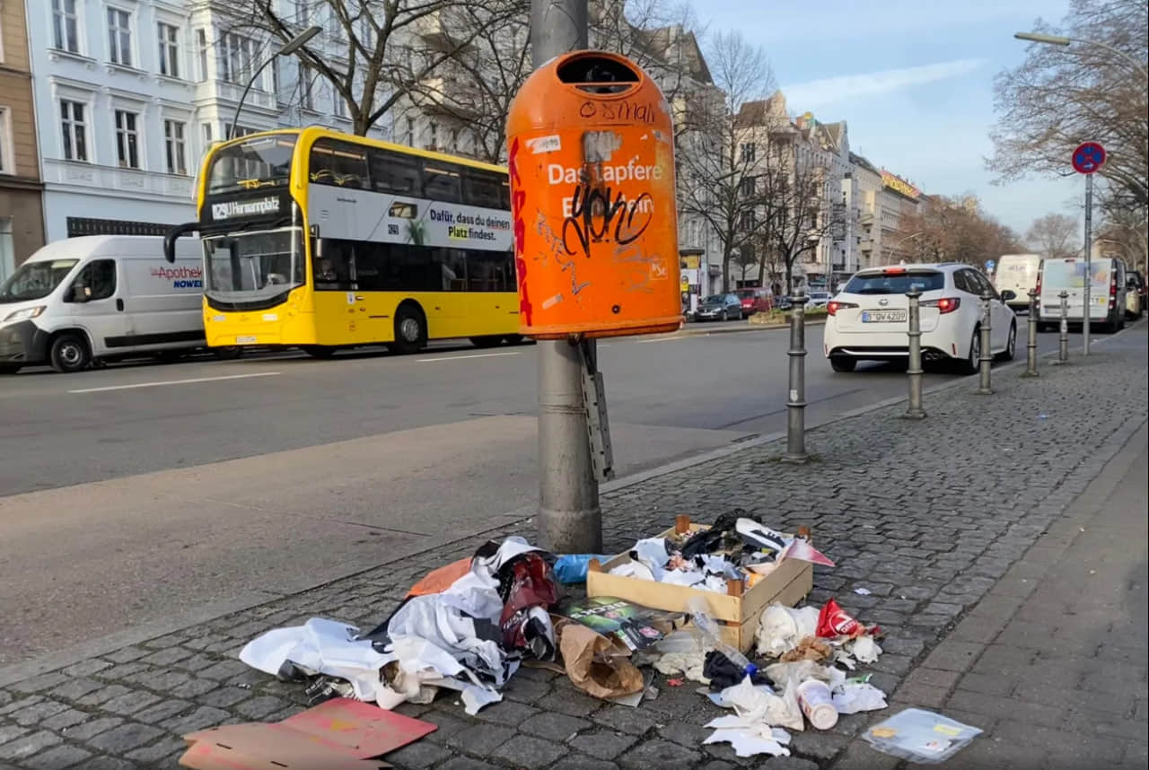 Берлін різко підвищив штрафи за сміття: за недопалок - до 3 тисяч євро