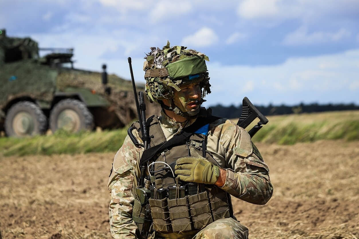 В Вильнюсе проходят военные учения