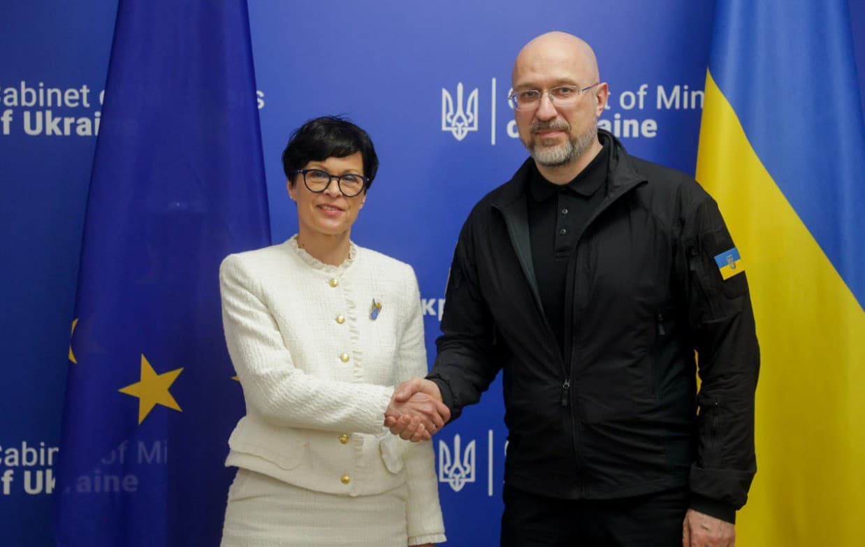 Шмигаль обговорив з єврокомісаркою Кос потреби Укр