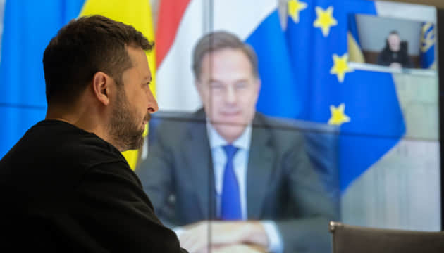 Зеленський обговорив "мирний план" США з генсеком НАТО