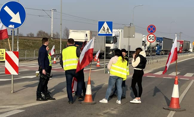 Блокувальники кордону на КПП 