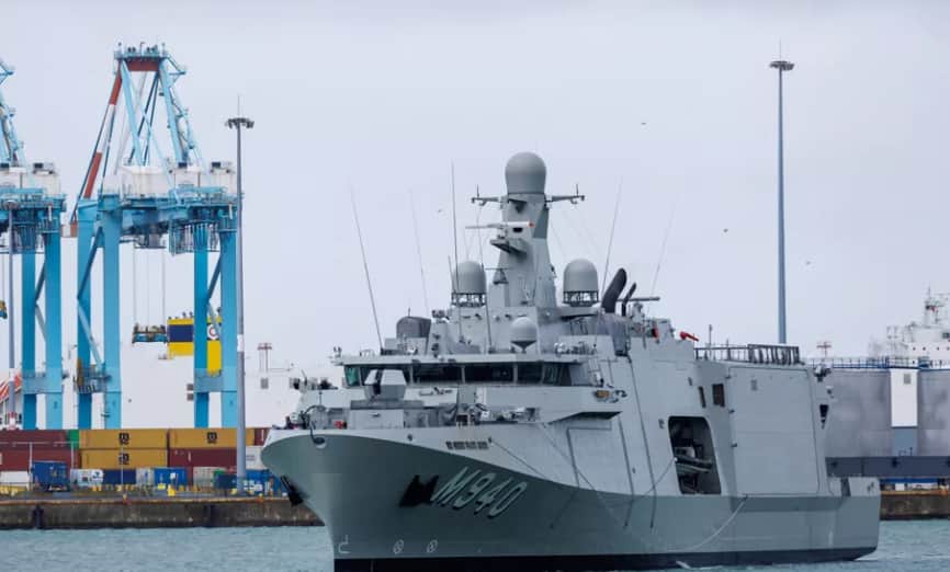 Бельгія розслідує інцидент із задимленням на новітньому протимінному кораблі