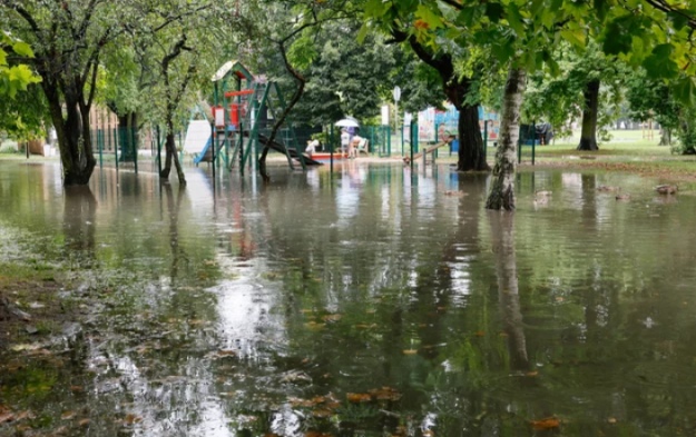 Підтоплення у м. Острув Великопольський, Tomasz Wojtasik / PAP