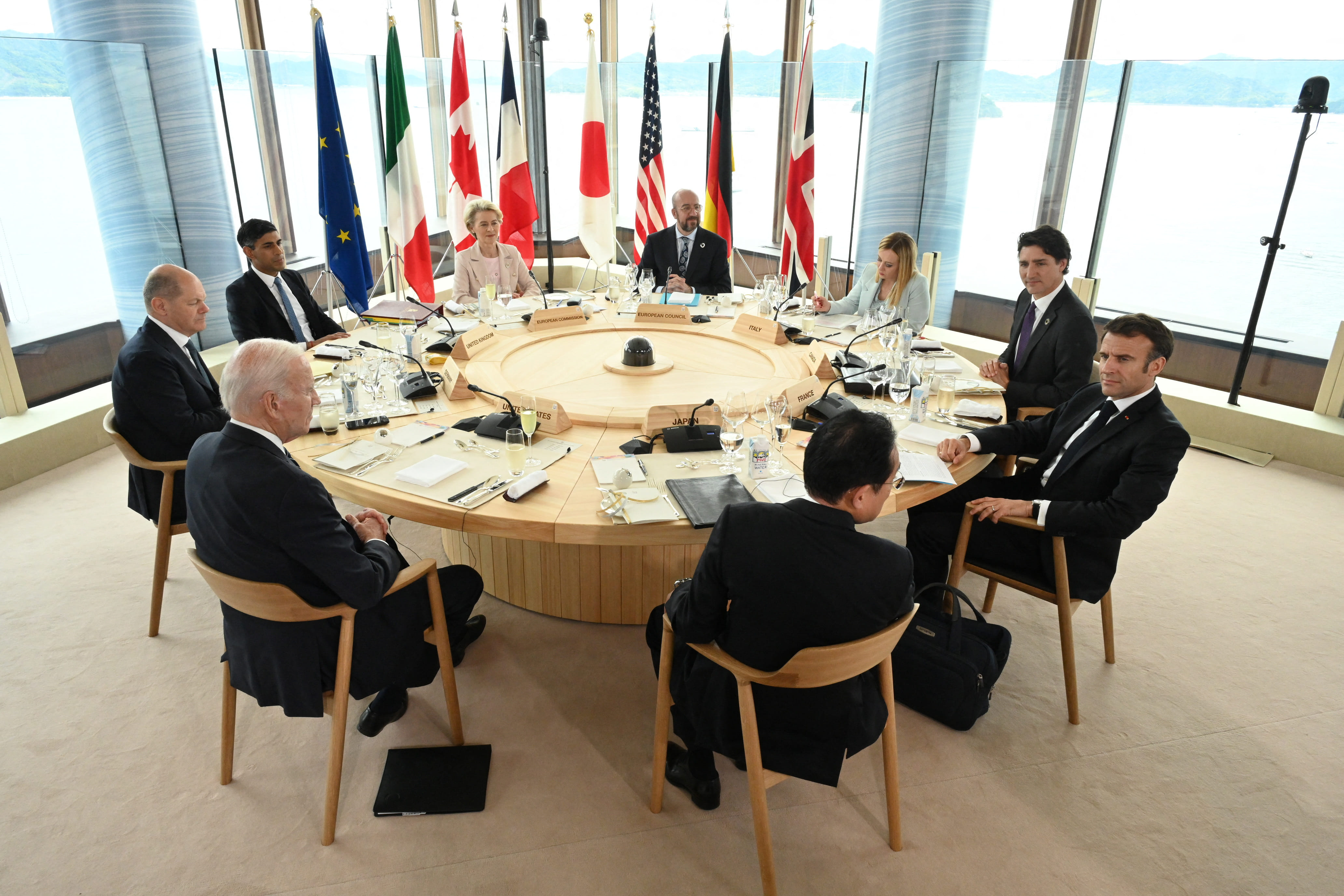 G7 Leaders Statement in Japan Support for Ukraine Will Not Waver