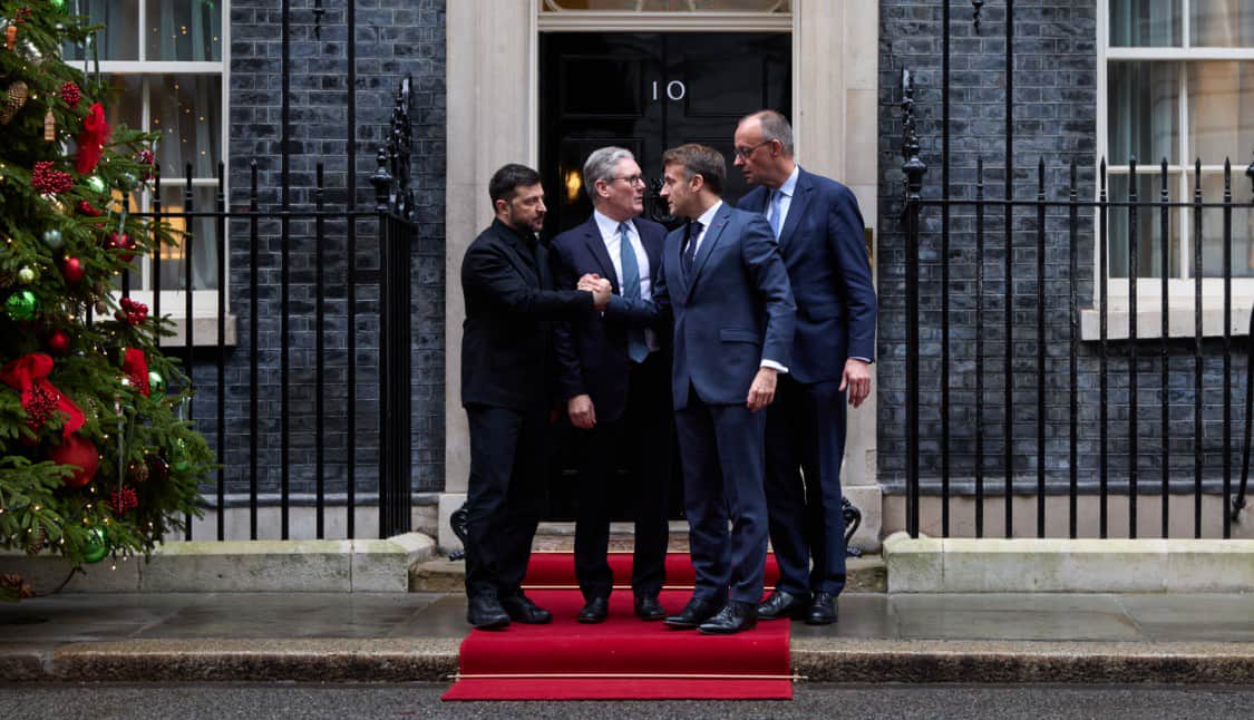 Зеленський розповів деталі перемовин у Лондоні з лідерами Британії, Франції та Німеччини