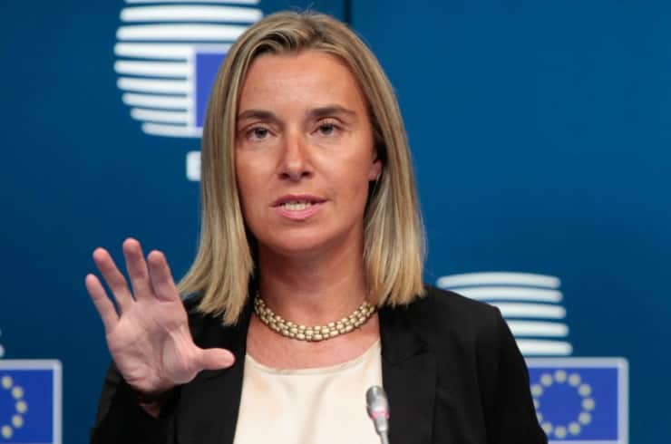 ЗМІ: ексглава дипломатії ЄС Могеріні затримана після обшуків у Бельгії