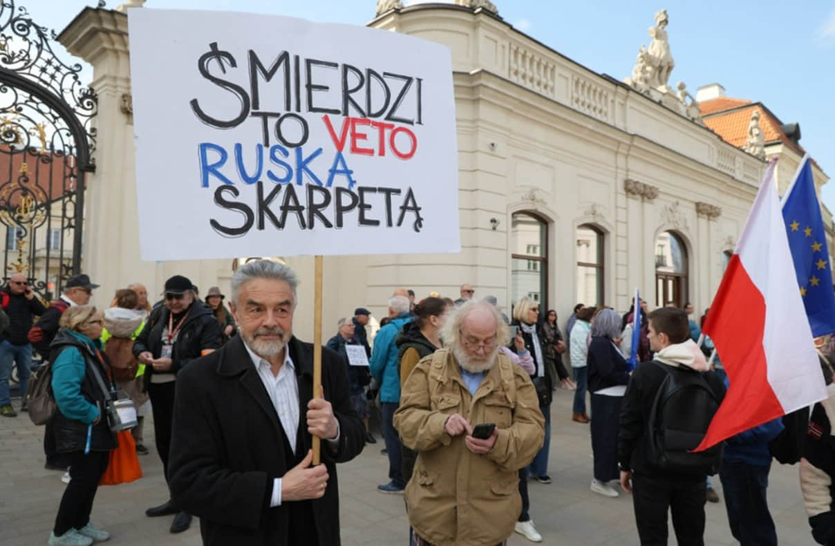 У Варшаві - протест проти рішення Навроцького щодо SAFE