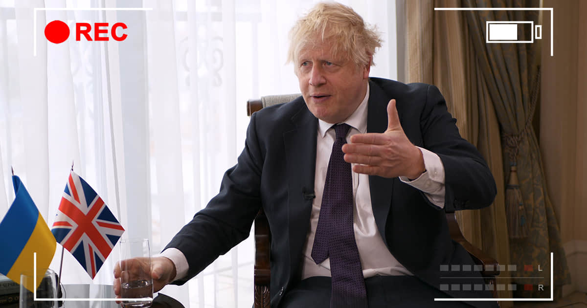 Boris Johnson: "Defeat by Putin is not in Trump's interests. The big picture is Ukraine is going to win"