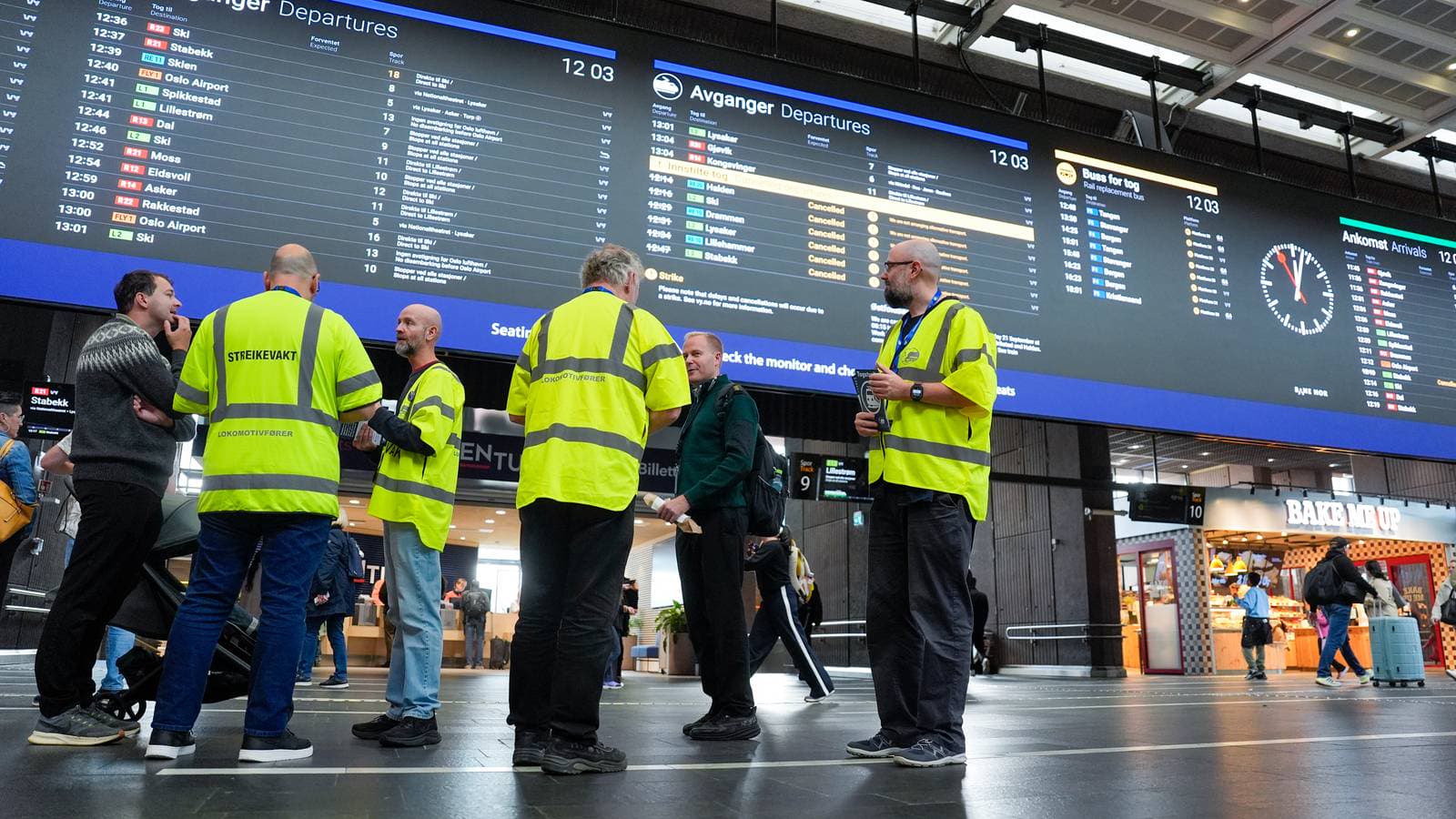 У Норвегії скасували сотні рейсів потягів через страйк залізничників