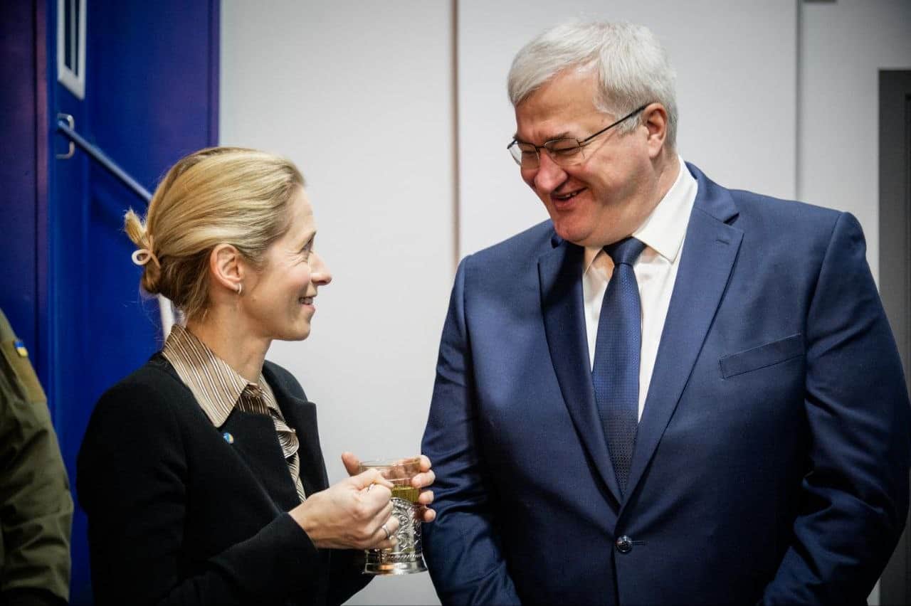 До Києва прибула європейська делегація на чолі з Каллас